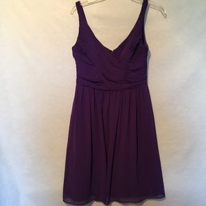 David’s Bridal Dress Deep Purple SZ 6